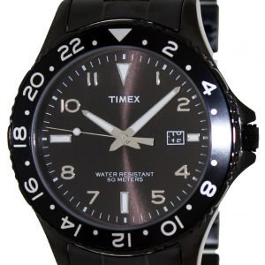 Timex T2p028 Kello Musta / Teräs