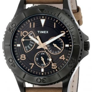 Timex T2p040kw Kello Musta / Nahka