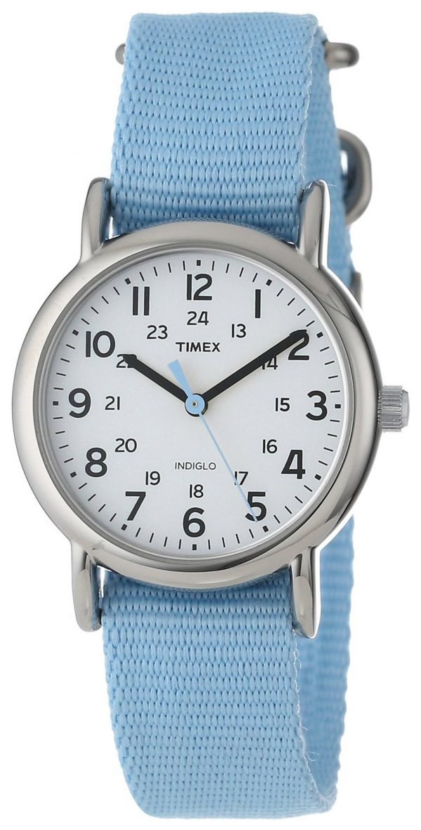 Timex T2p0759j Kello Valkoinen / Tekstiili
