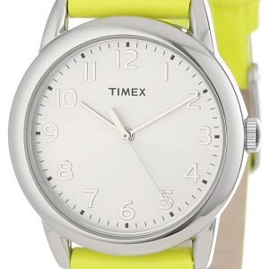 Timex T2p0842m Kello Hopea / Nahka