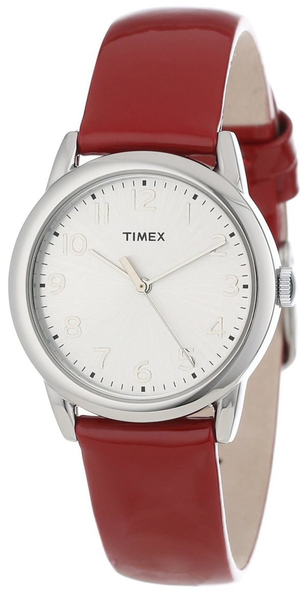 Timex T2p0852m Kello Hopea / Nahka