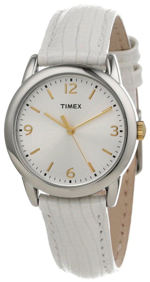 Timex T2p1202m Kello Hopea / Nahka