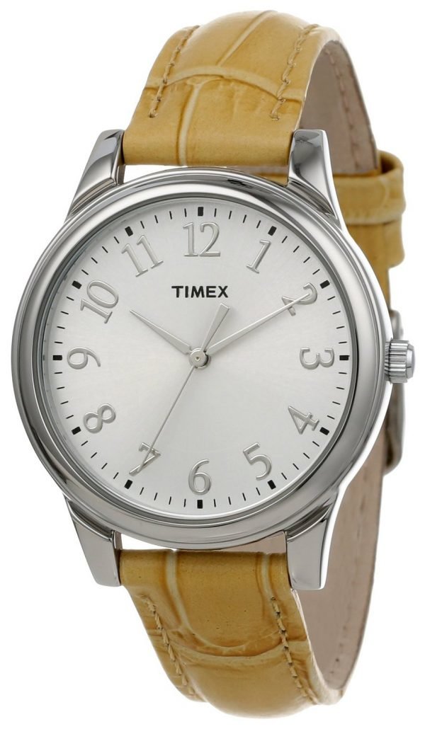 Timex T2p1282m Kello Hopea / Nahka