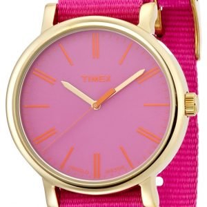 Timex T2p364 Kello Pinkki / Tekstiili