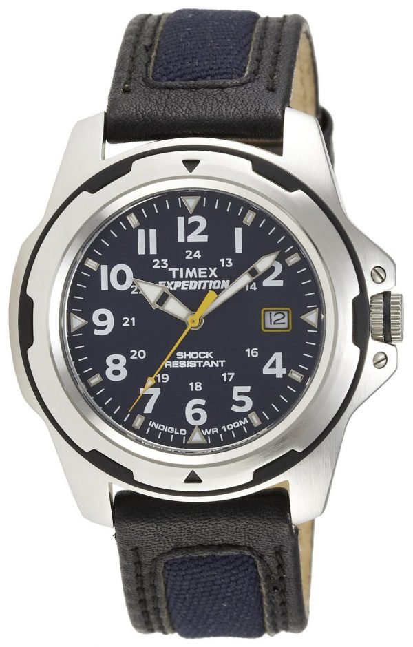 Timex T49780 Kello Sininen / Nahka