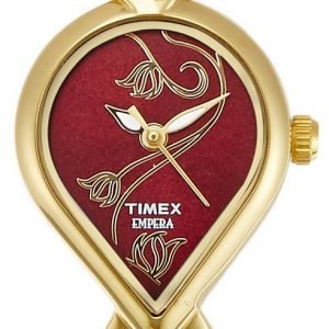 Timex Ti000p40200 Kello Punainen / Kullansävytetty Teräs