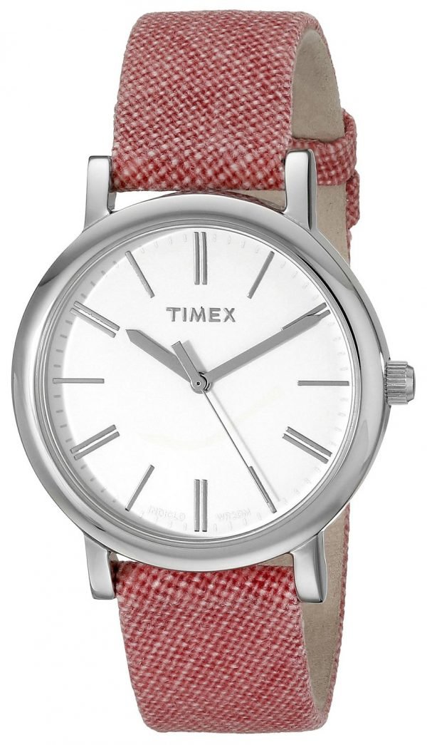 Timex Tw2p63600ab Kello Valkoinen / Nahka