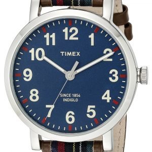 Timex Tw2p69500ab Kello Sininen / Nahka