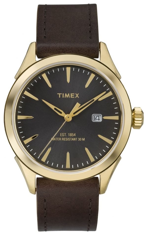 Timex Tw2p77500 Kello Musta / Nahka