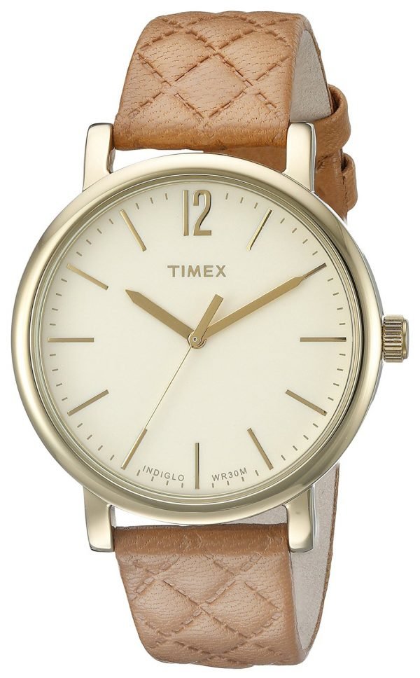 Timex Tw2p78400ab Kello Beige / Nahka