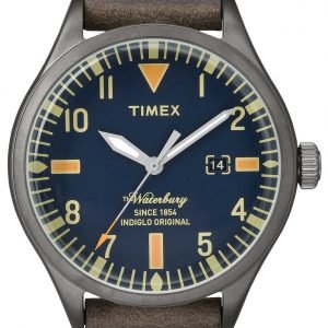 Timex Tw2p83800 Kello Sininen / Nahka