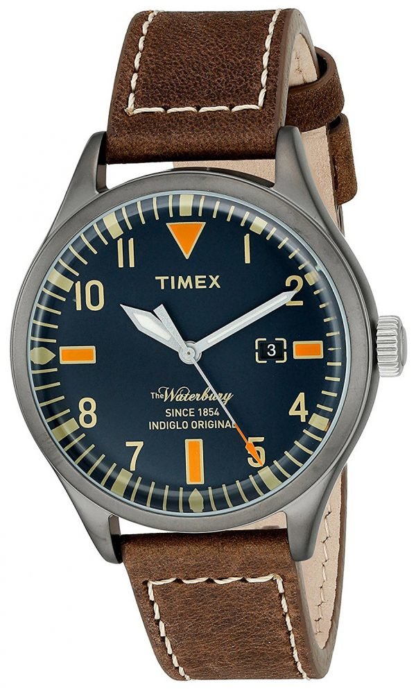 Timex Tw2p83800za Kello Sininen / Nahka