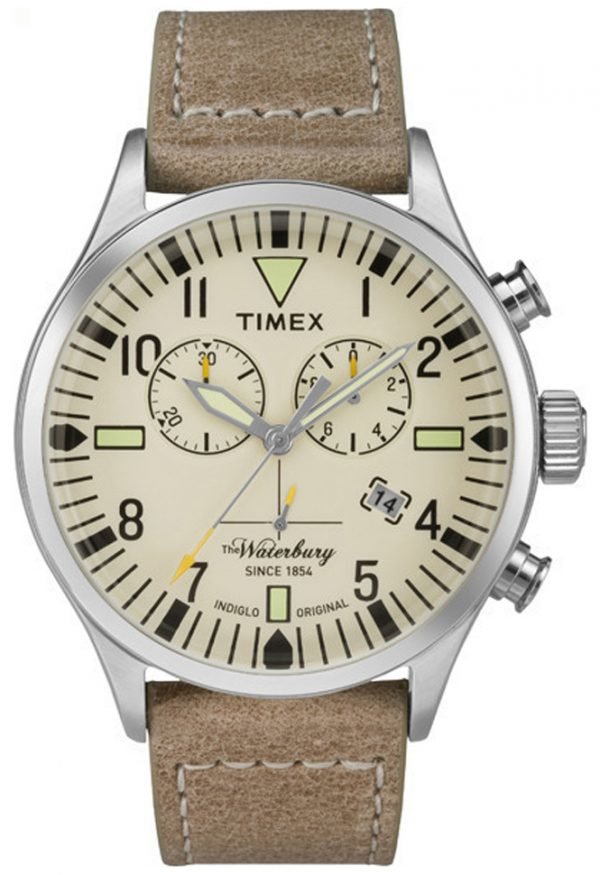 Timex Tw2p84200 Kello Beige / Nahka