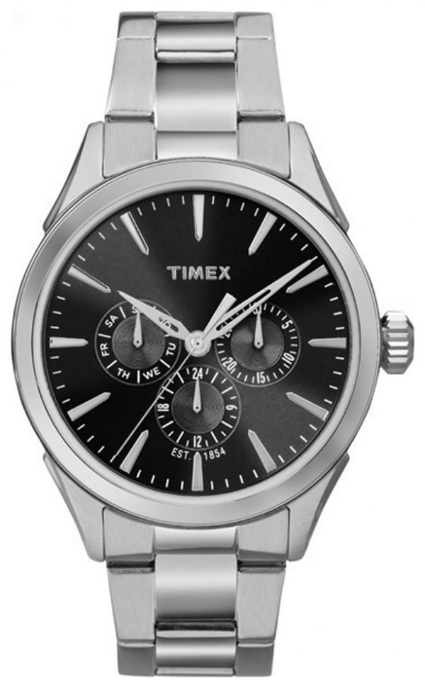 Timex Tw2p97000 Kello Musta / Teräs