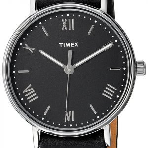 Timex Tw2r28600 Kello Musta / Nahka