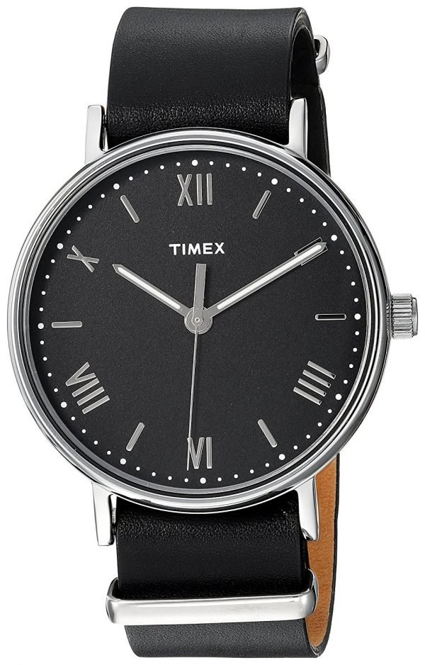 Timex Tw2r28600 Kello Musta / Nahka