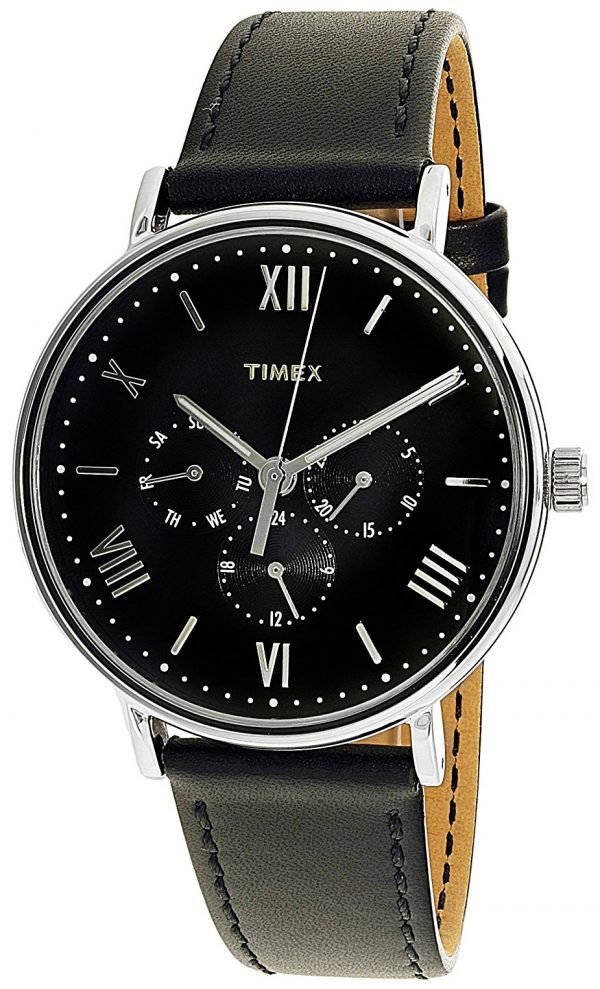 Timex Tw2r29000 Kello Musta / Nahka