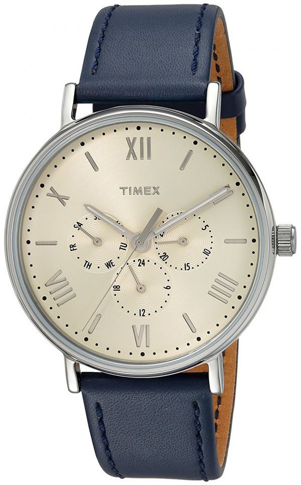 Timex Tw2r29200 Kello Samppanja / Nahka