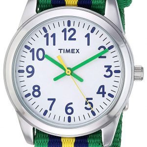 Timex Tw7c10100 Kello Valkoinen / Tekstiili