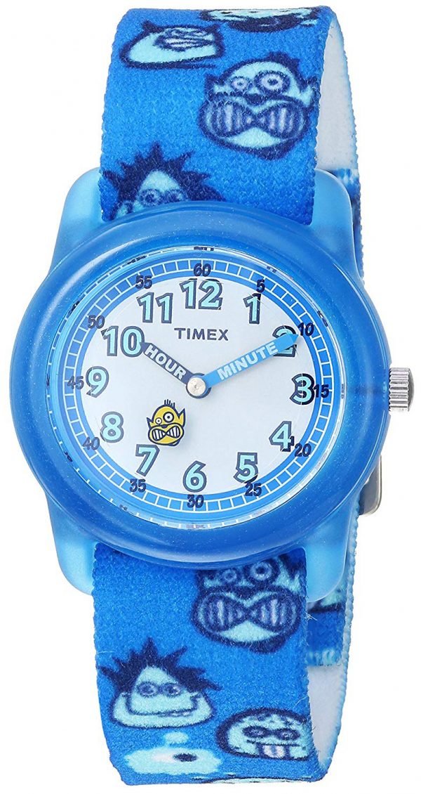 Timex Tw7c25700 Kello Valkoinen / Tekstiili