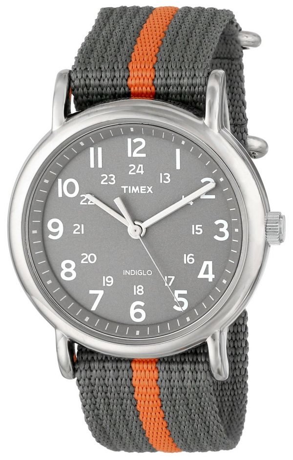 Timex Weekender T2n649 Kello Harmaa / Teräs