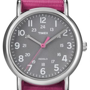 Timex Weekender T2n834 Kello Harmaa / Teräs