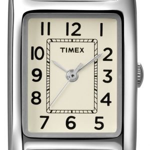 Timex Weekender T2n906 Kello Valkoinen / Nahka
