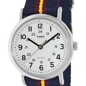 Timex Weekender T2p234 Kello Valkoinen / Teräs