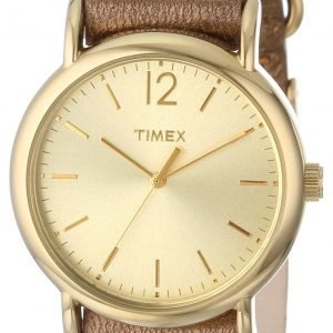 Timex Weekender T2p3409j Kello Kullattu / Kullansävytetty