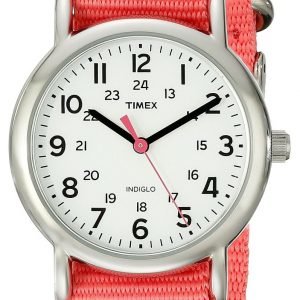 Timex Weekender T2p368 Kello Valkoinen / Teräs