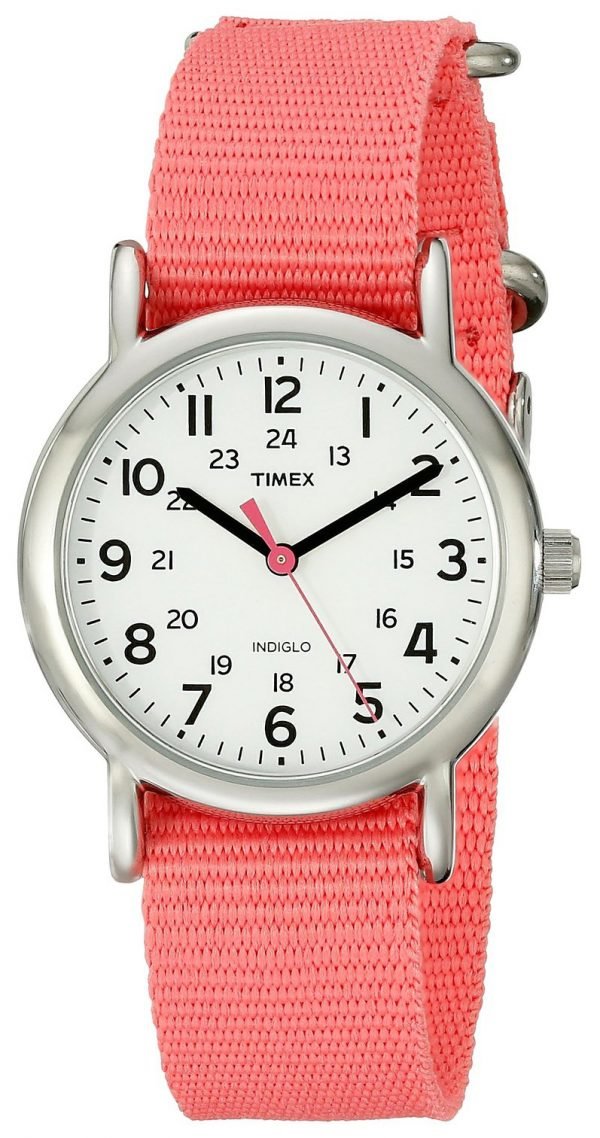 Timex Weekender T2p368 Kello Valkoinen / Teräs