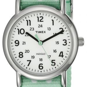 Timex Weekender Tw2p655009j Kello Valkoinen / Tekstiili