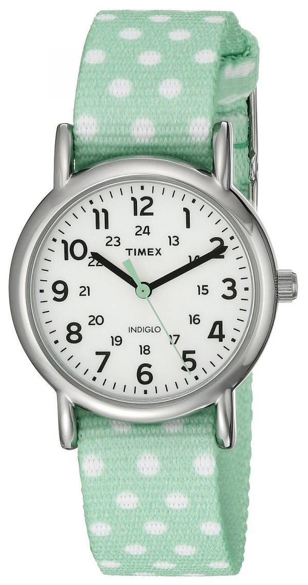 Timex Weekender Tw2p655009j Kello Valkoinen / Tekstiili
