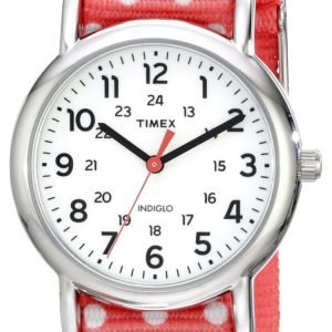 Timex Weekender Tw2p656009j Kello Valkoinen / Tekstiili