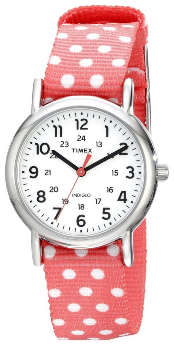 Timex Weekender Tw2p656009j Kello Valkoinen / Tekstiili