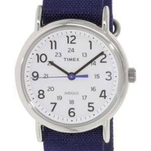 Timex Weekender Tw2p65800 Kello Valkoinen / Teräs