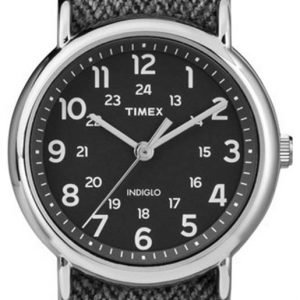 Timex Weekender Tw2p72000 Kello Musta / Tekstiili