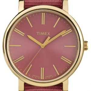 Timex Weekender Tw2p78200 Kello Punainen / Kullansävytetty
