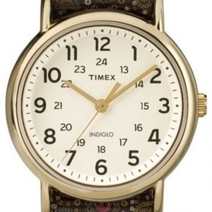 Timex Weekender Tw2p81200 Kello Valkoinen / Nahka