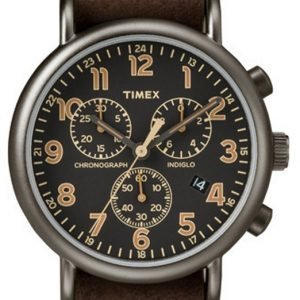 Timex Weekender Tw2p85400 Kello Musta / Teräs