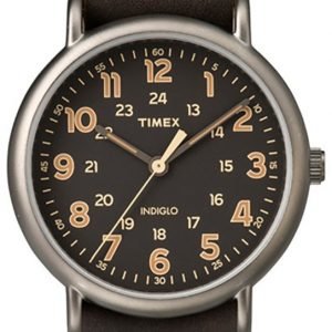 Timex Weekender Tw2p85800 Kello Ruskea / Nahka