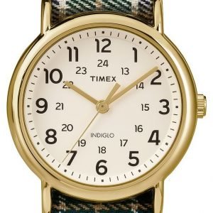 Timex Weekender Tw2p89500 Kello Beige / Tekstiili