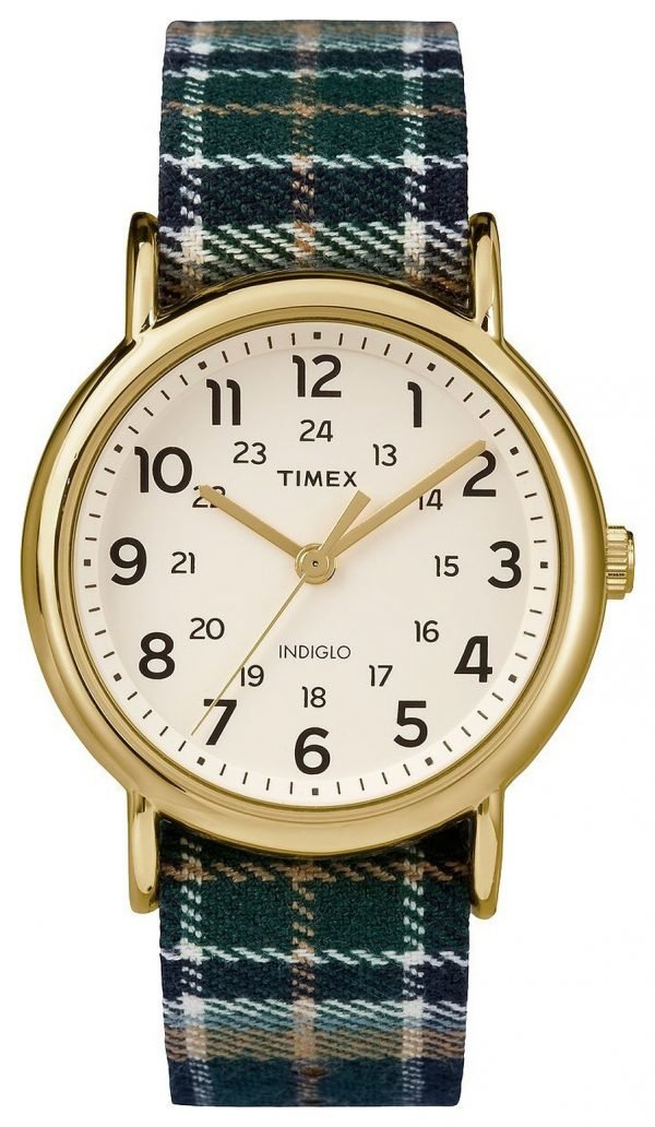 Timex Weekender Tw2p89500 Kello Beige / Tekstiili