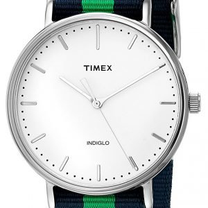 Timex Weekender Tw2p90800 Kello Valkoinen / Teräs