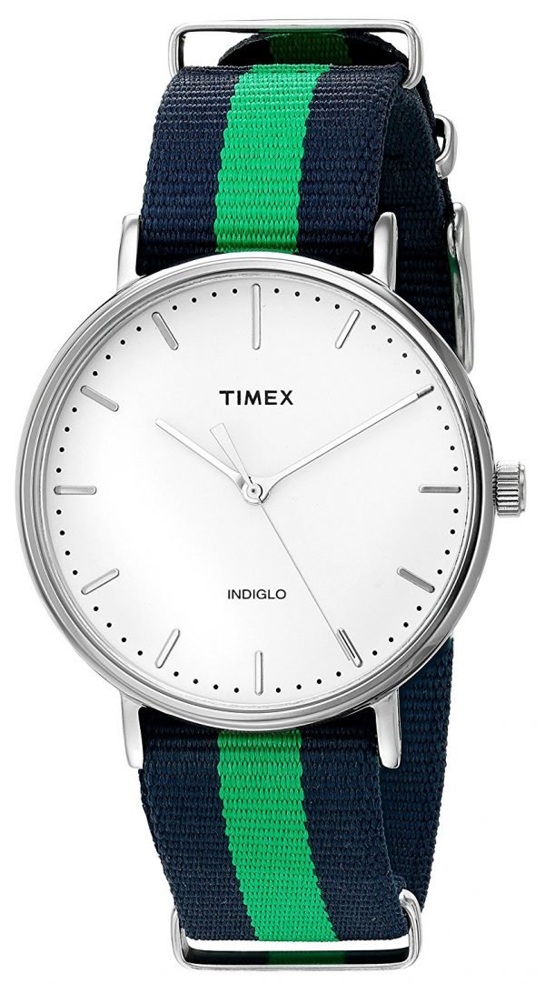 Timex Weekender Tw2p90800 Kello Valkoinen / Teräs