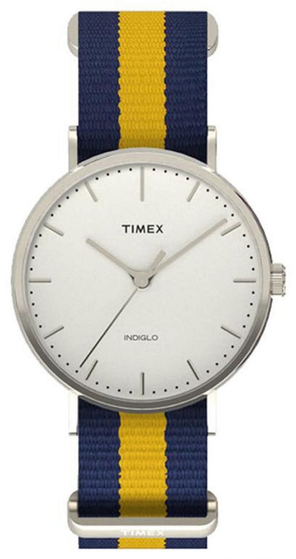 Timex Weekender Tw2p90900 Kello Valkoinen / Teräs