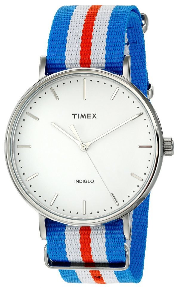 Timex Weekender Tw2p91100 Kello Valkoinen / Teräs