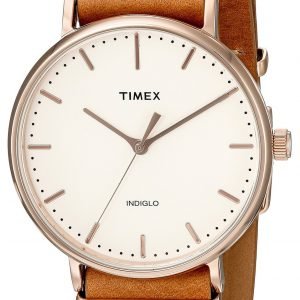 Timex Weekender Tw2p91200 Kello Valkoinen / Punakultasävyinen