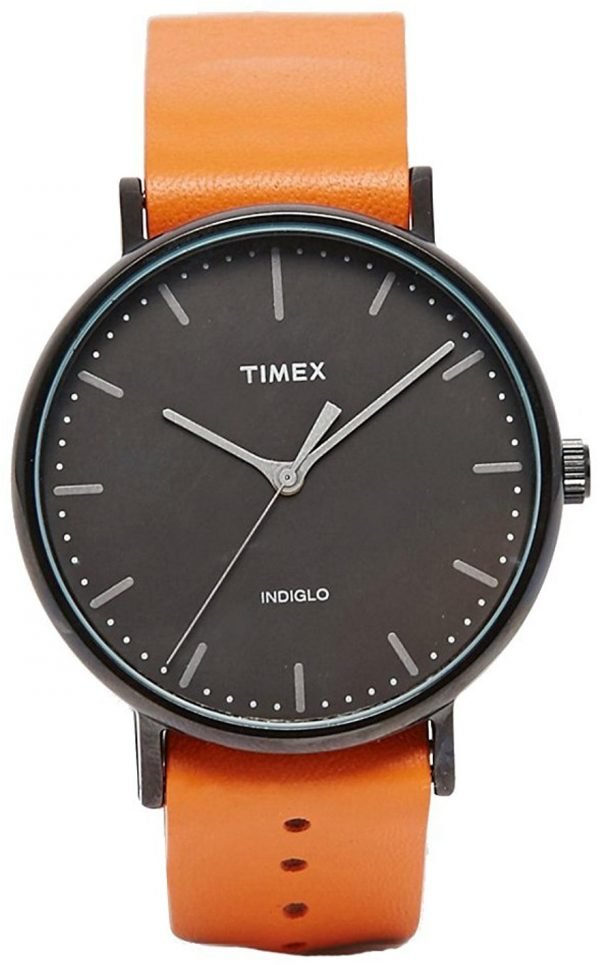 Timex Weekender Tw2p91400 Kello Musta / Nahka