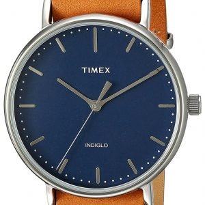 Timex Weekender Tw2p97800 Kello Sininen / Nahka